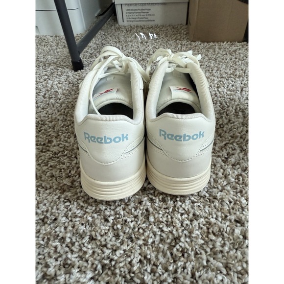 Reebok Court Advance Off White Memory Tech Sneakers Womens Size 9.5 NEW - Picture 2 of 7